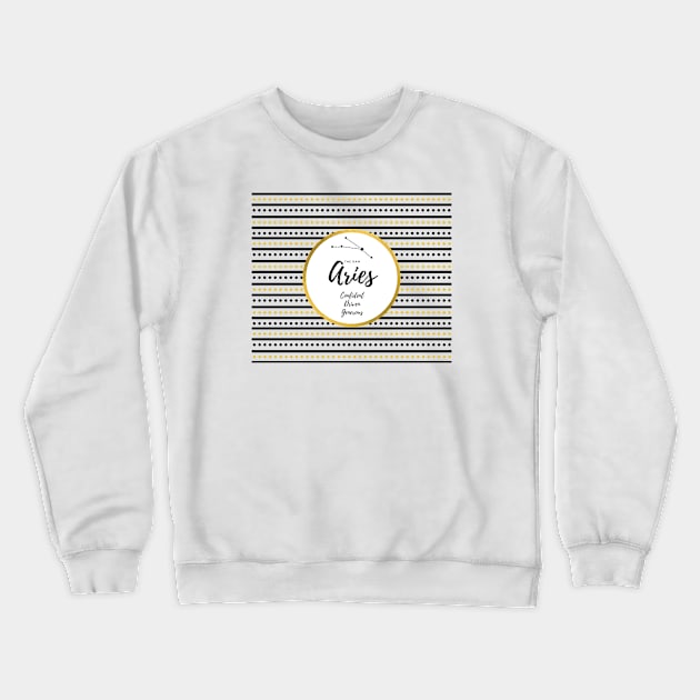 Zodiac Constellation | Aries Crewneck Sweatshirt by Unpossible Tees